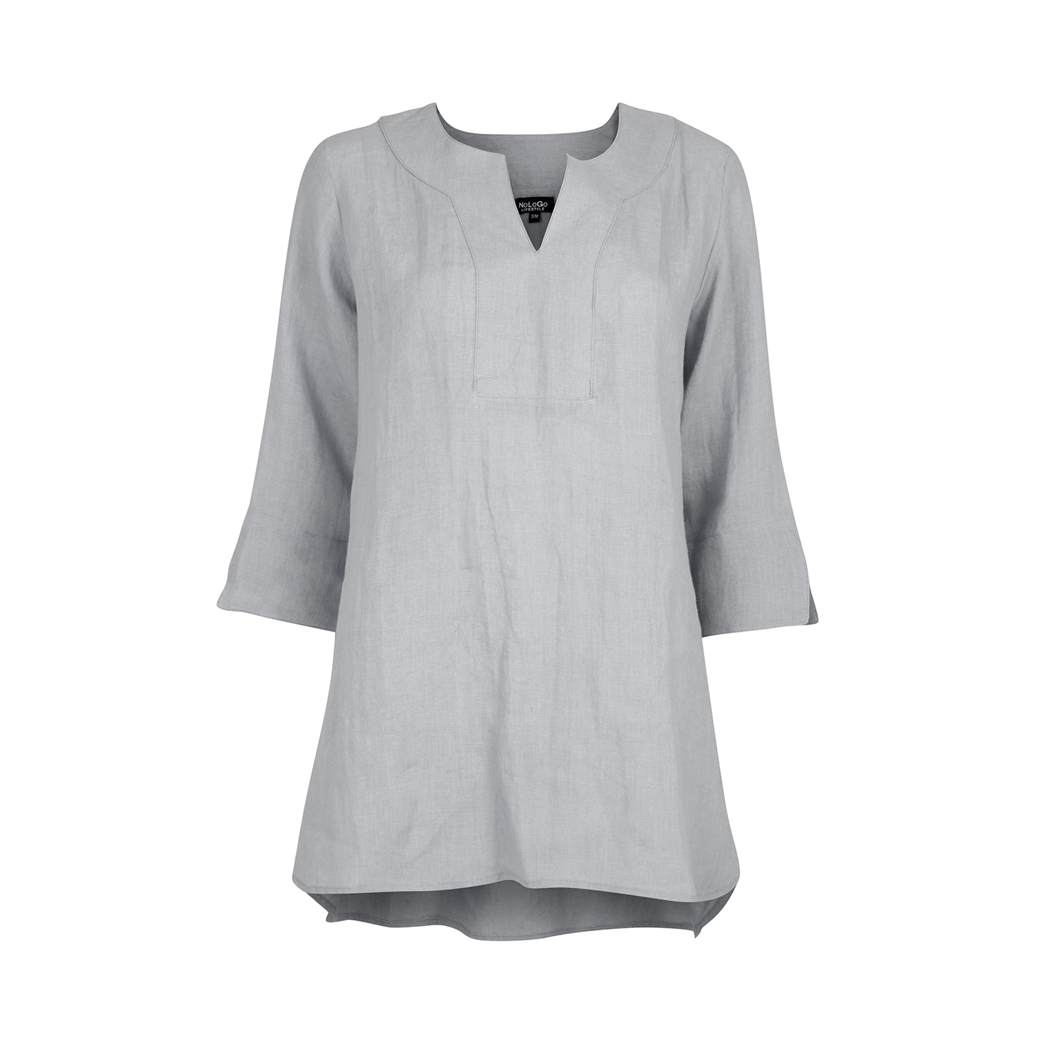 Lifestyle Linen Top Linen Silver Grey