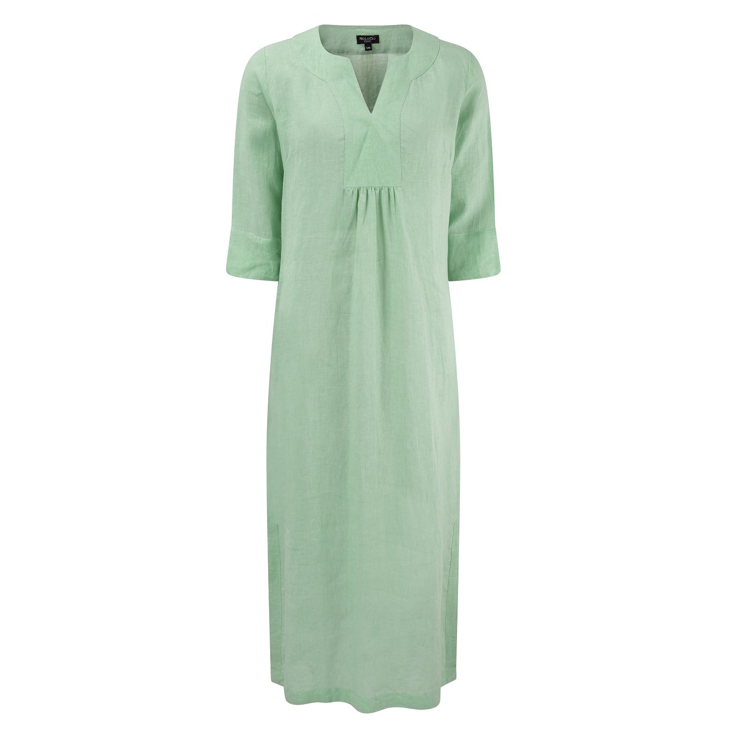 Life Style Linen Maxi Dress Mint