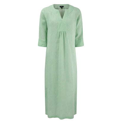 Life Style Linen Maxi Dress Mint