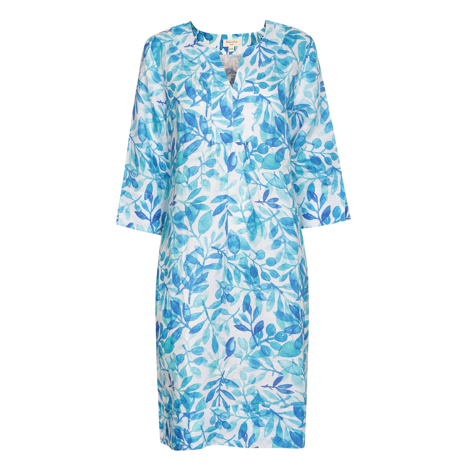Life Style Easy Tunic Dress Linen - Waterfall