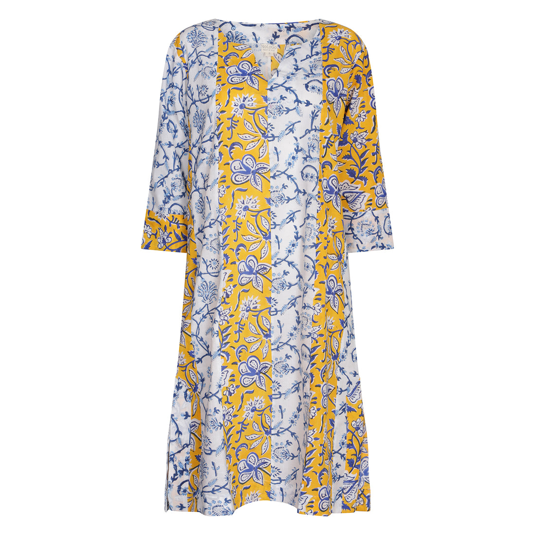 Sunflower Indigo Zen Midi Dress - Multi