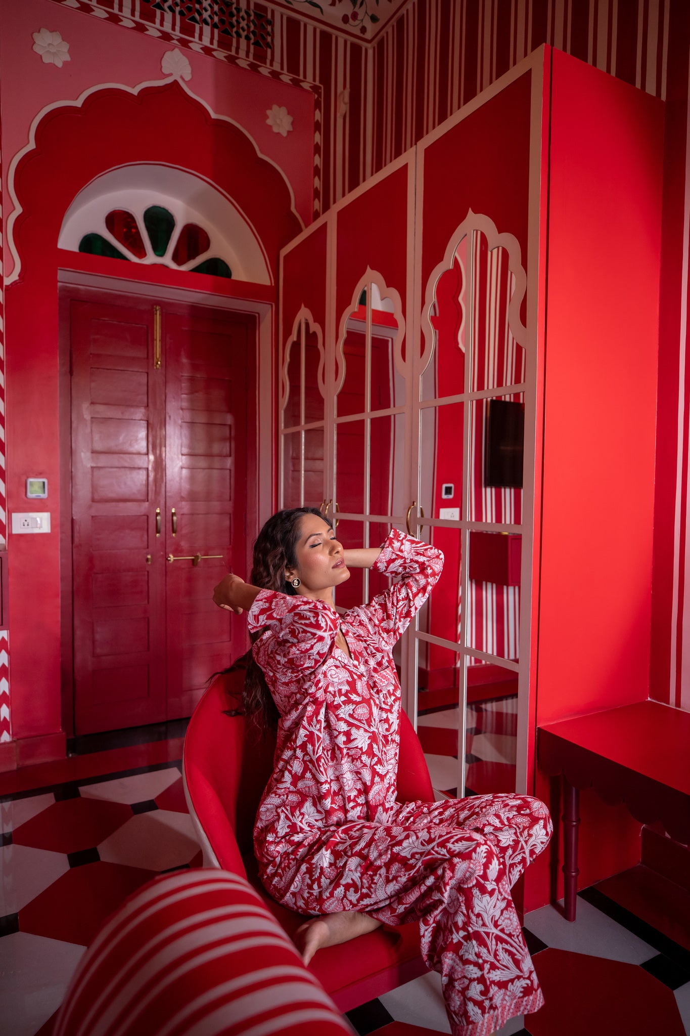 Hand Block Printed PJ&