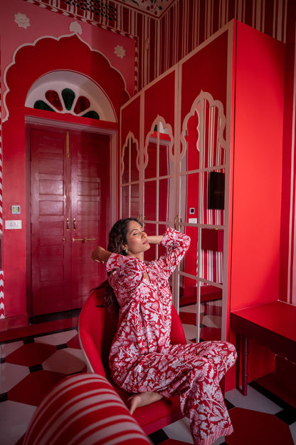 Hand Block Printed PJ&