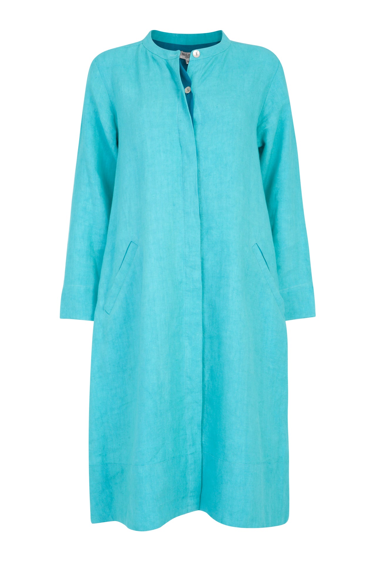 Super Mix Coat Dress Tiffany Aqua